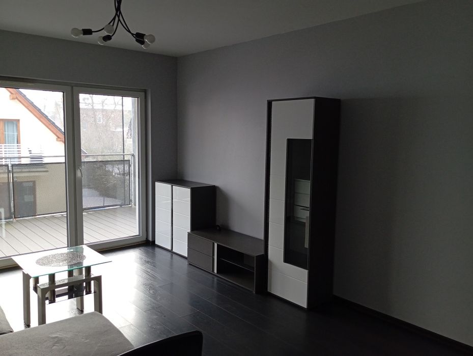 Mieszkanie 50 m² – 2 pokoje, balkon, garaż podziemny
