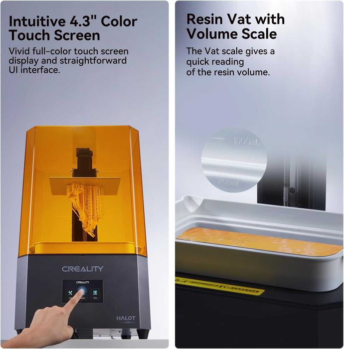 Drukarka 3D Creality Halot-Play 2024 LCD 8.9" HD 4K