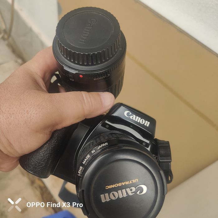 Máquina Canon antiga de rolo