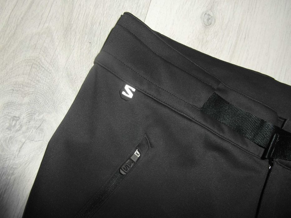 Salomon Windstopper Softshell Męskie Spodnie Trekkingowe 50 BDB