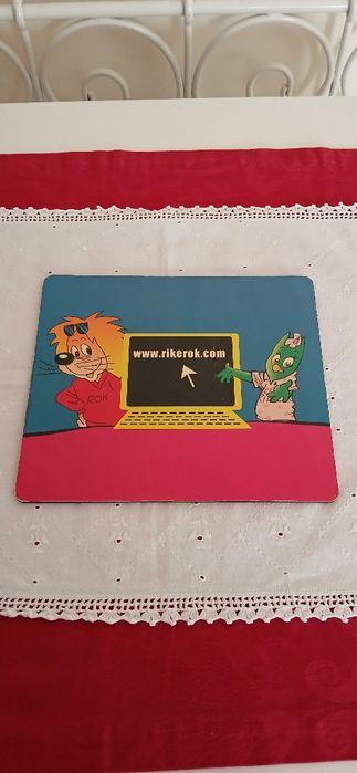 Tapete para rato/computador, antigo