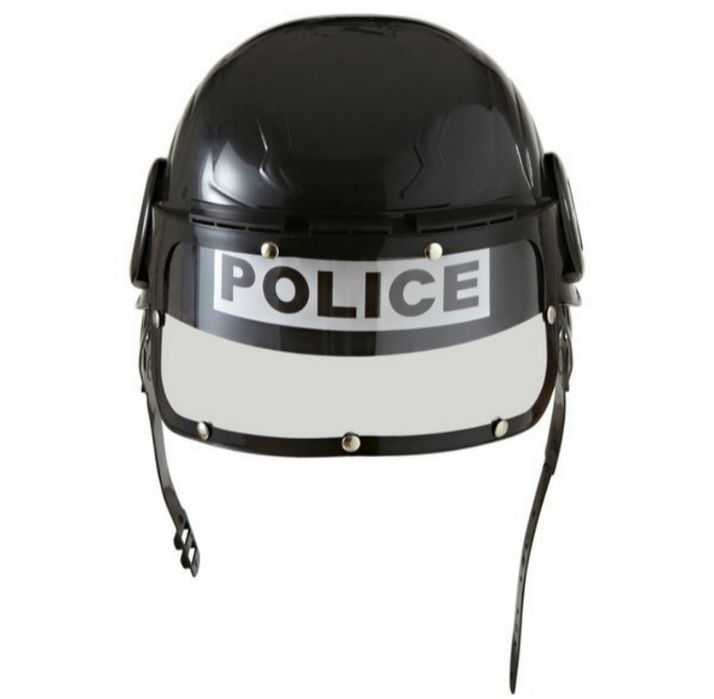 Kask policjanta do zabawy dla dzieci przebranie zabawa bal policjant