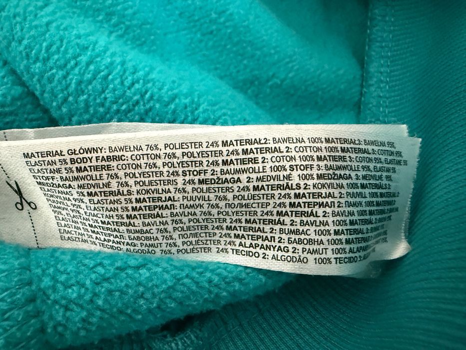 bluza 4 f 158 turkus chłopiec