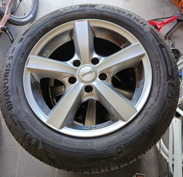 Koła, felgi aluminiowe R16" 5x114,3, opony 205/60, Toyota Hyundai Renault Mazda Nissan Kia Honda Mitsubishi