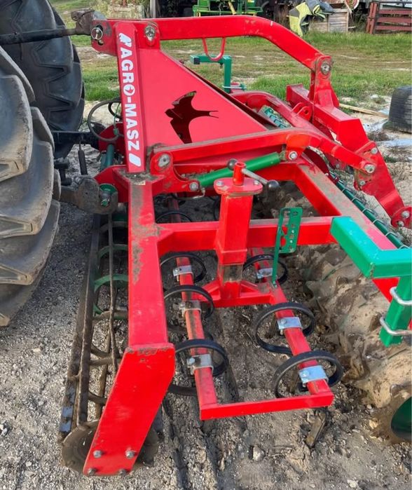 Agregat uprawowo siewny agromasz 3m