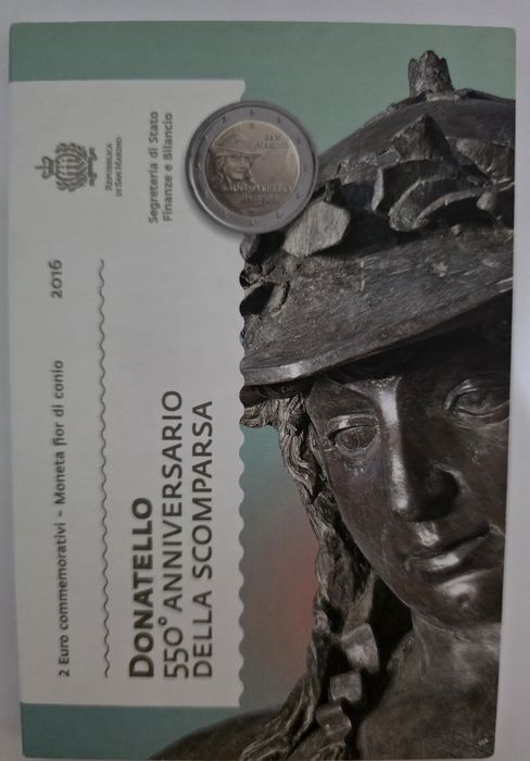 E eur S MARINO 2016 Donatello