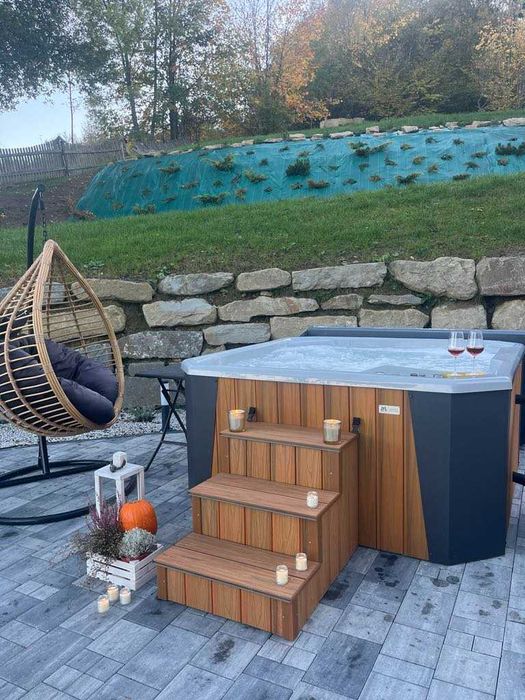Domek w górach z jacuzzi na Kleninie