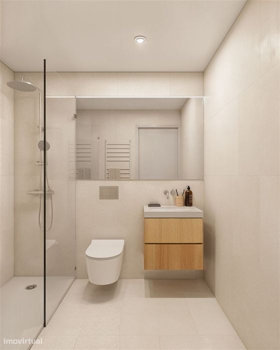 Apartamento T1 com terraço com 30 m2, Freixo