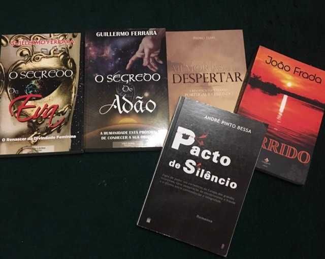 Livros de ficção e não-ficção (novos, nunca lidos!)