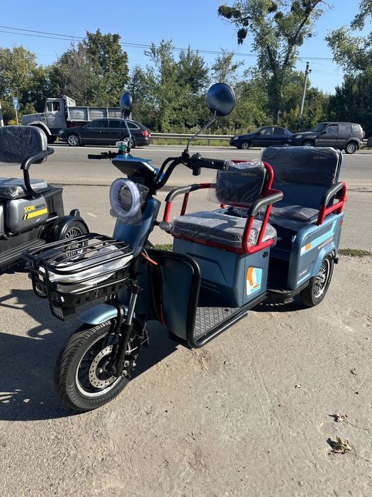 Електротрицикл Sokmoto X3 Max 2000W