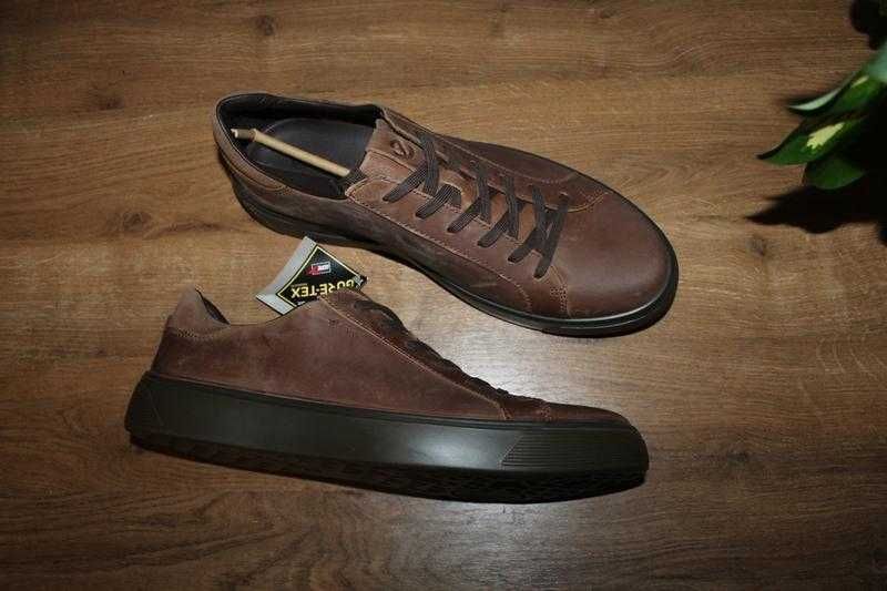 Шкіряні кеди Ecco Street Tray Gore-tex 46 розмір