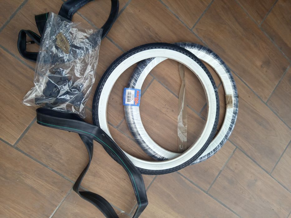 Zestaw 2x opona 19 cali dętka do Romet Komar ogar Simson jawa