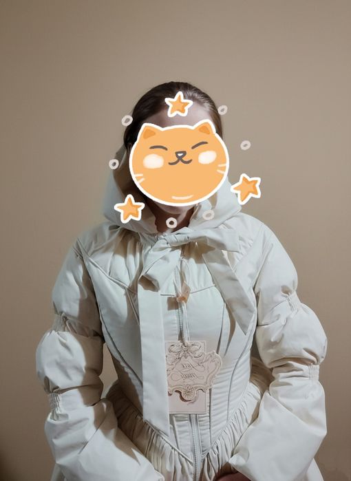 Пуховик. Пухове пальто LaceMade.