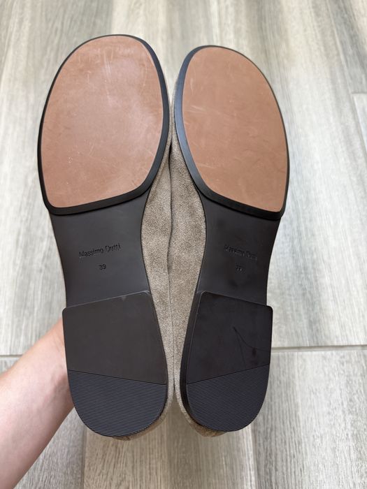 Балетки жіночі massimo dutti замшеві
