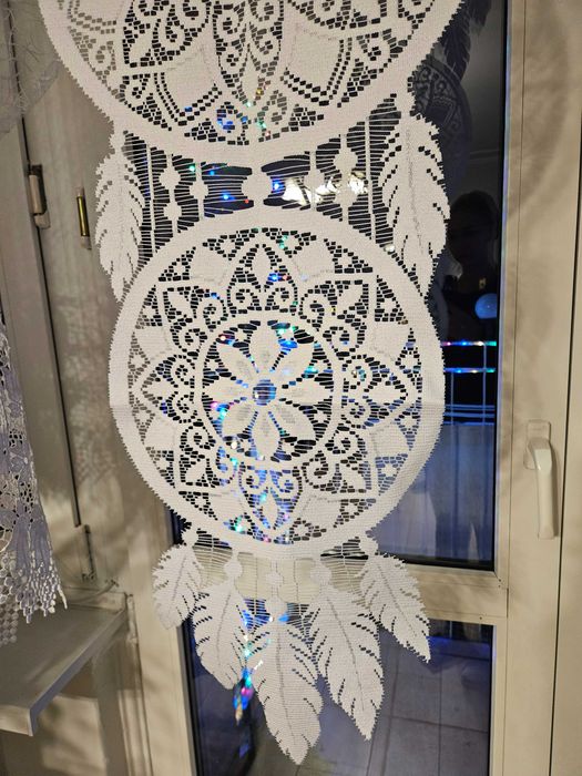 Panele okienne 45 x 140 cm łapacz snów dekoracja okno 2 sztuki