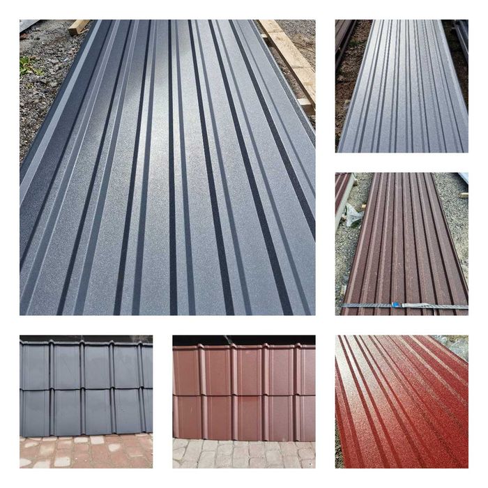 blacha t18 grafit ral 7016 mat, na dach, garaż, dobra cena