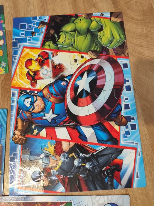 Puzzle dla chłopca Marvel Spider Man Avengers Super Hero Adventures 24 maxi Clementoni 3+
