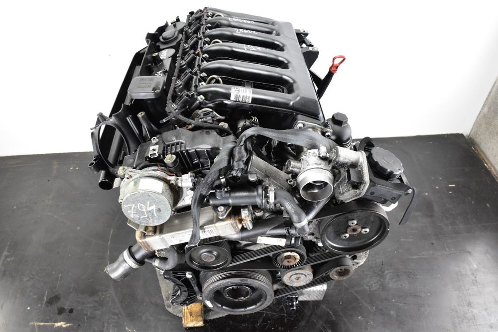 Silnik BMW 5 e60 e61 525 d 2.5d 177KM 256D2 M57D25  Pomiar Kompresji