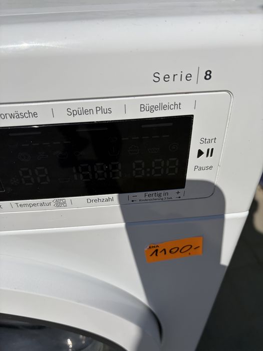 Piękna pralka automatyczna Niemiecki Boschserie8.Gwarancja.Transport.Okazja.