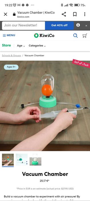 Vacuum Chamber Tinker Crate