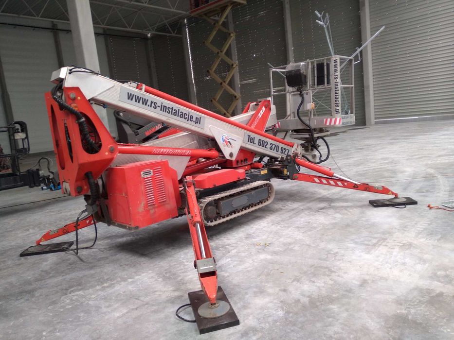 Podnośnik koszowy  PAJĄK Trzemeszno Gniezno Mogilno Strzelno