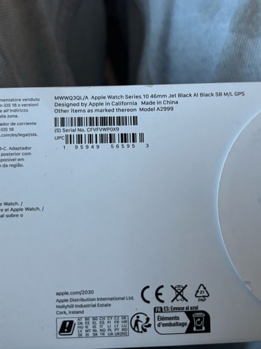Apple watch serie 10