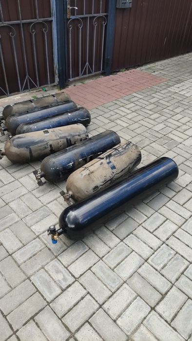 Балони високого тиску для метану. 50 л -1 шт. 41л-2шт 36л-4шт. Ю