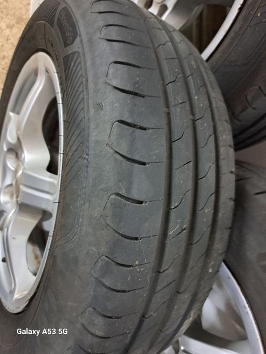 Комплект дисків легкосплавних R15 5x112 з літньою резиною GOOD YEAR 1