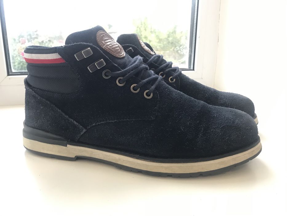 Замшеві чоловічі черевики TOMMY HILFIGER, оригінал 42р
