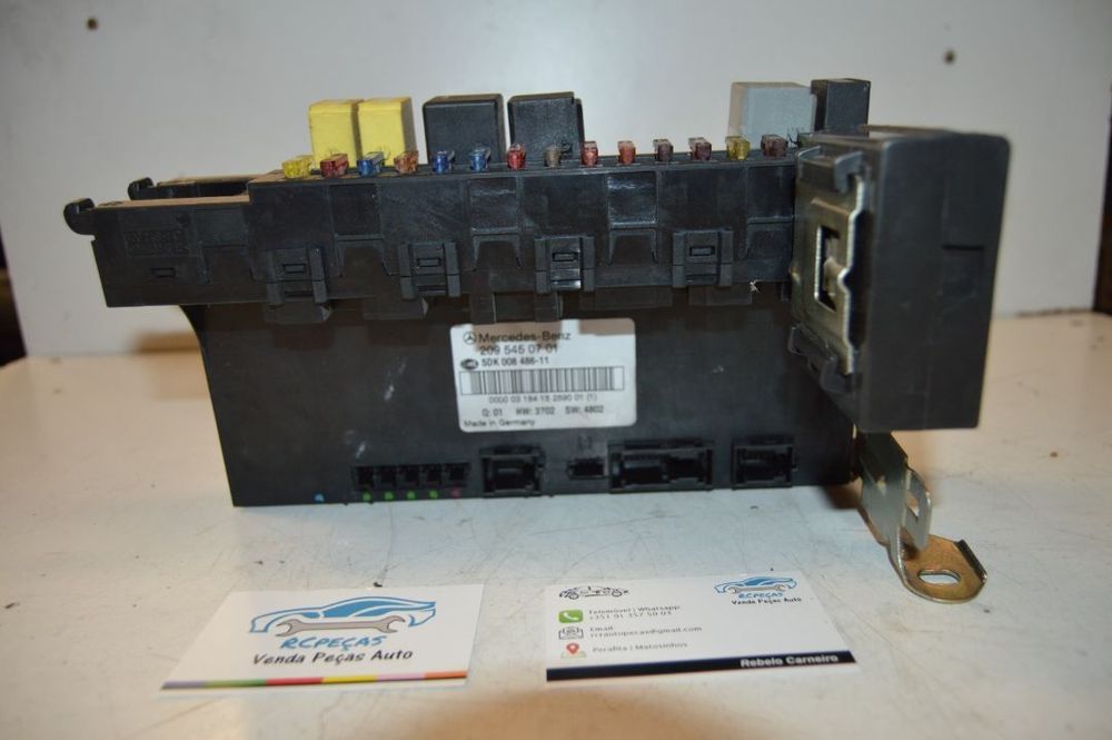 TAMPA CAIXA FUSIVEIS TAMPA PAINEL COMANDO CONTROLO SAM MERCEDES BENZ