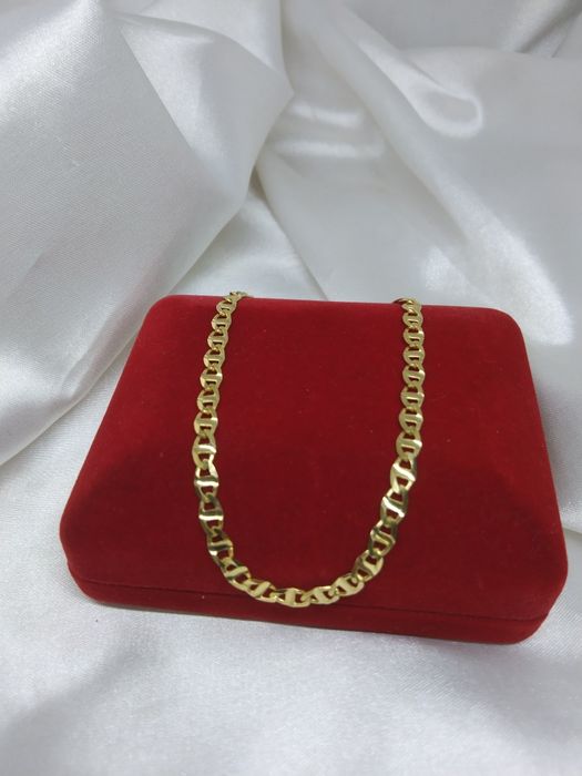 Złota bransoletka splot Gucci złoto 585 długość 19cm