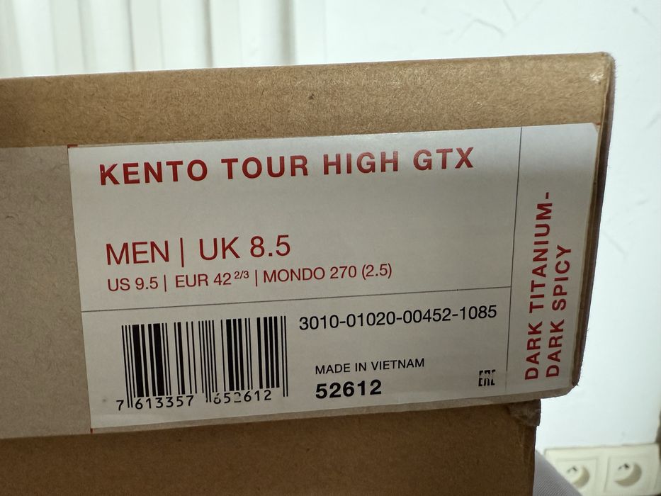 Męskie buty Mammut KENTO TOUR HIGH GTX rozmiary 42 2/3 ,43 1/3