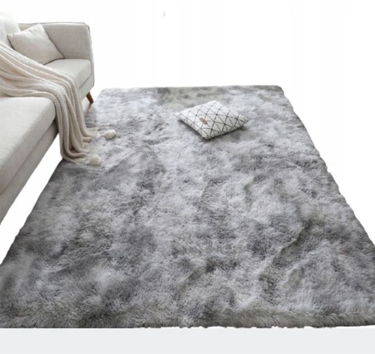 Dywan 120x170 Do Pokoju Salonu Pluszowy Puszysy Miękki Różne Kolory