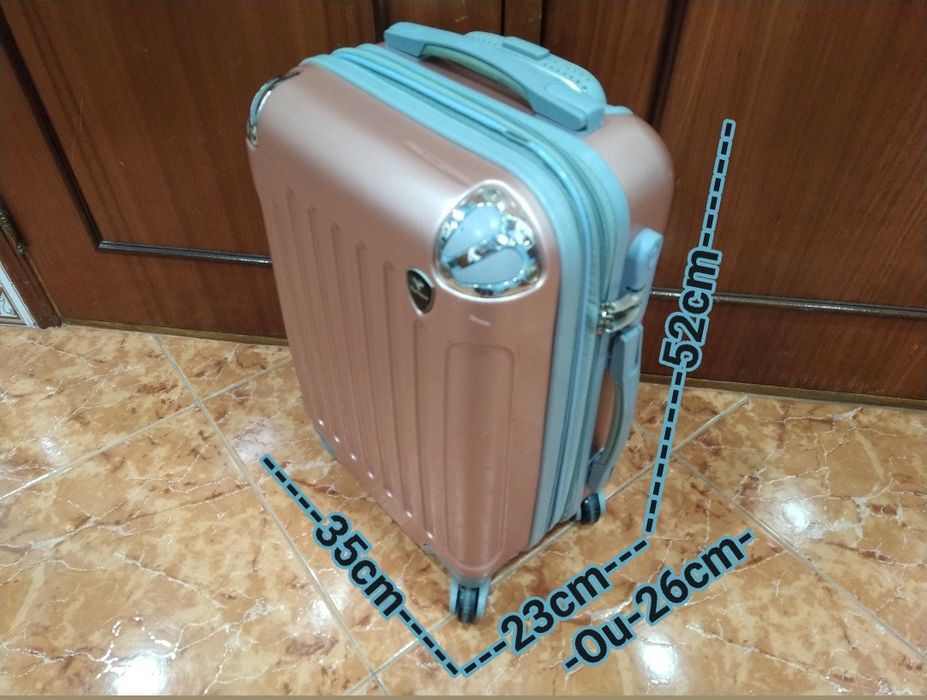 Mala malas de cabine 8 a 10 kg viagem casa quarto apartamento vivenda.