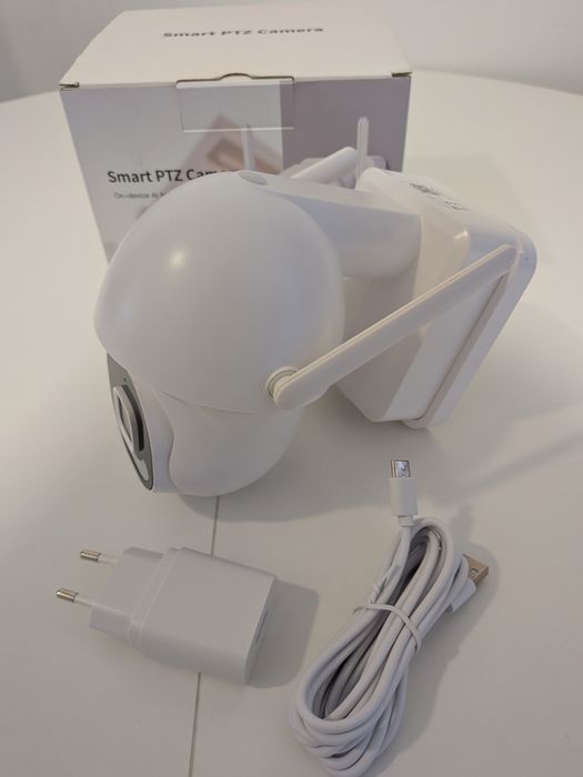 Câmara de vigilância exterior rotativa WiFi