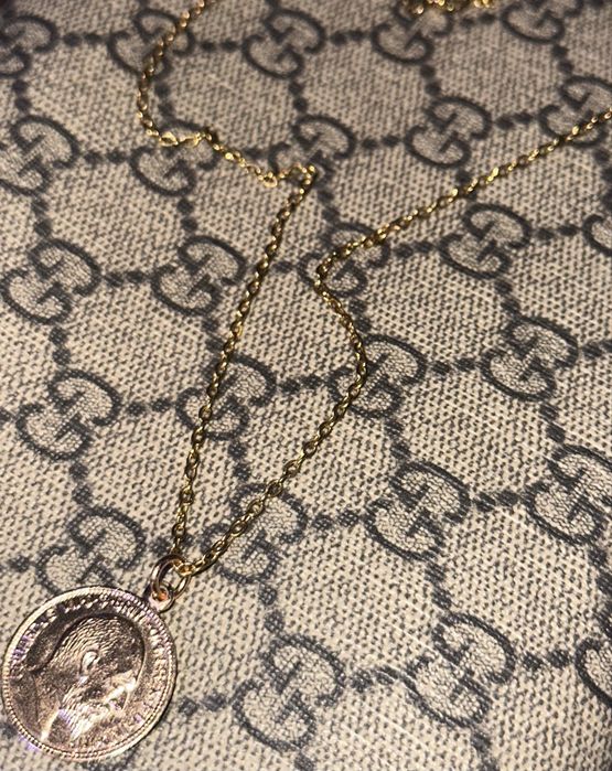 Colar fino ouro 9k com pingente libra 18-22k