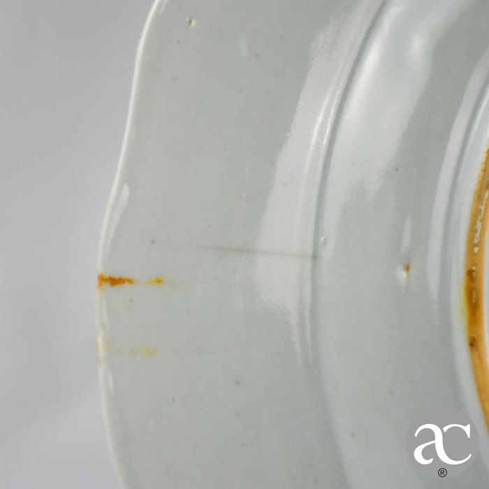 Prato Porcelana da China, período Qianlong, séc. XVIII, 26,3 cm