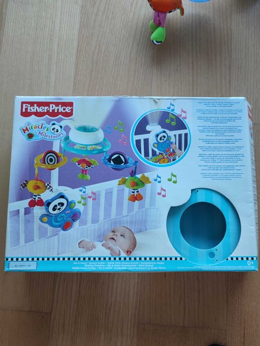 Fisher Price Miracles e Milestones Mobile Cresce Contigo