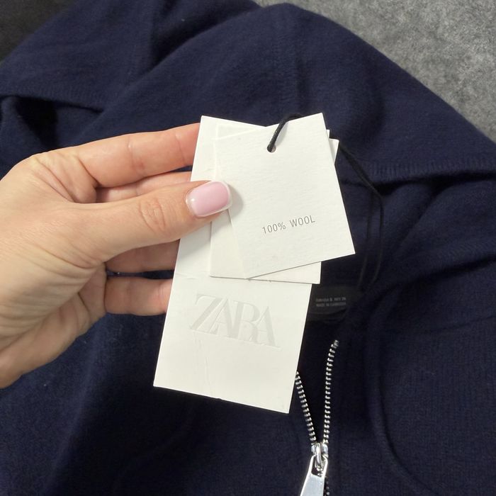 Зіп худі із 100% вовни Zara
