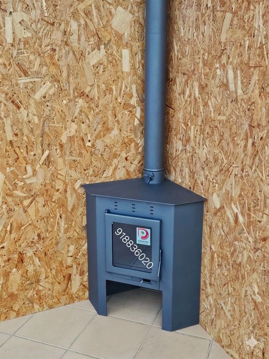 Salamandra Canto Lenha NOVAS - 10.4Kw - FABRICADO PORTUGAL