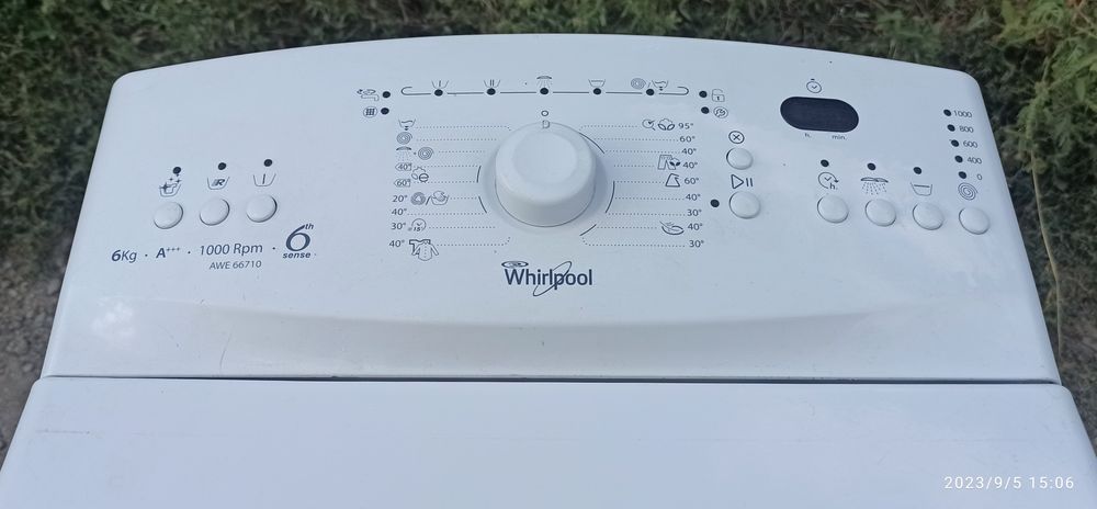 Пральна Машина Whirlpool frtj 100, пралка, стиральная машинка, стиралк