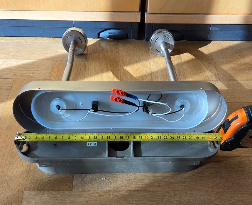 Kinkiet Ikea Basisk V0405 2x G9