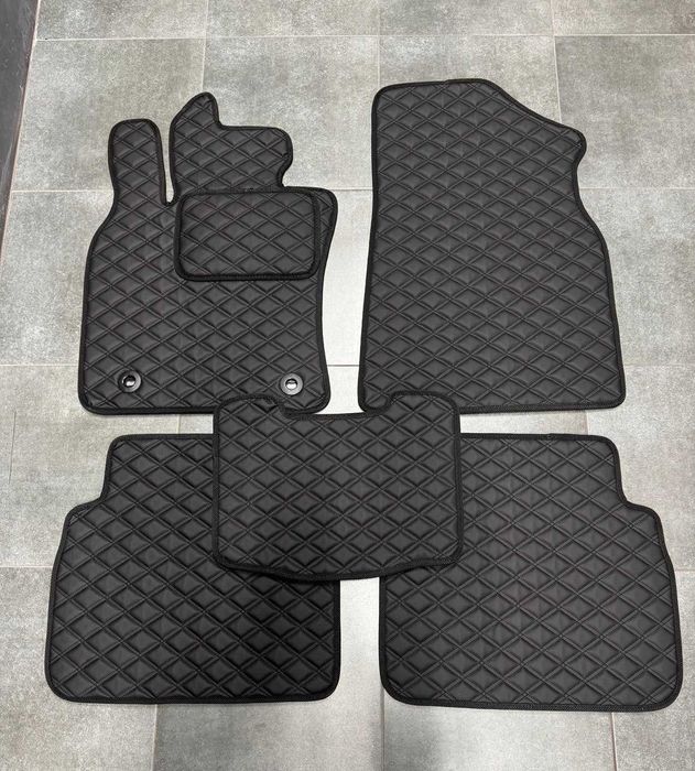 Коврики із екошкіри для Mercedes E-class W213\W212\W211\W 210\еко кожа