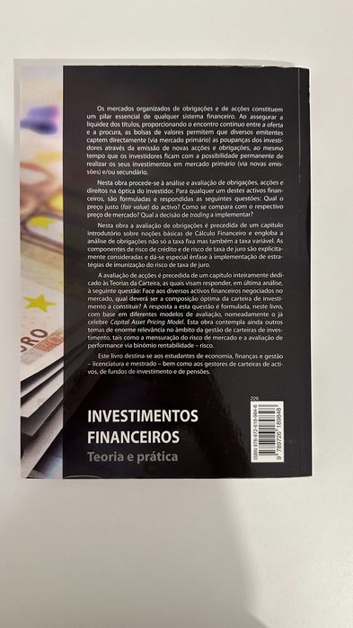 Investimentos Financeiros - Teoria e prática - 3ªEdição