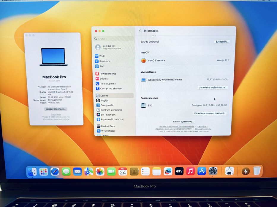 MacBook Pro 13” Retina M1 16/512GB Sequoia! Raty! Gwarancja