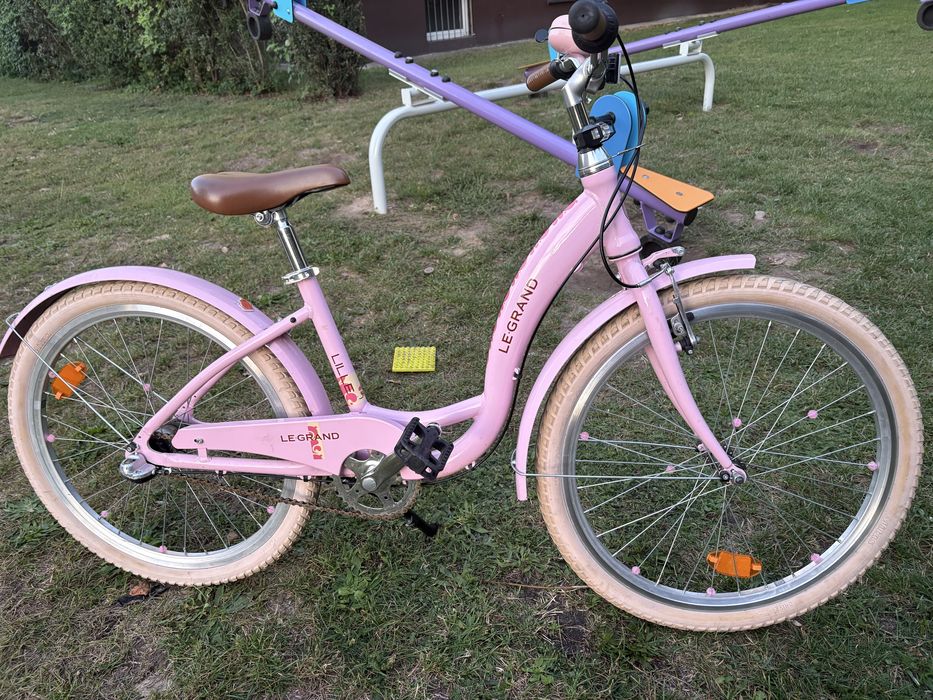 Rower Le Grand Lille rozowy  24 cale