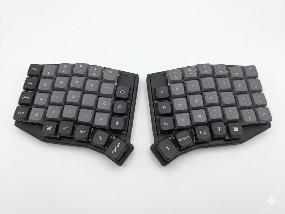 Split klawiatura gamingowa Sofle bezprzewodowa Ergonomiczna Vial. Split ergonomic keyboard sofle. Full kit