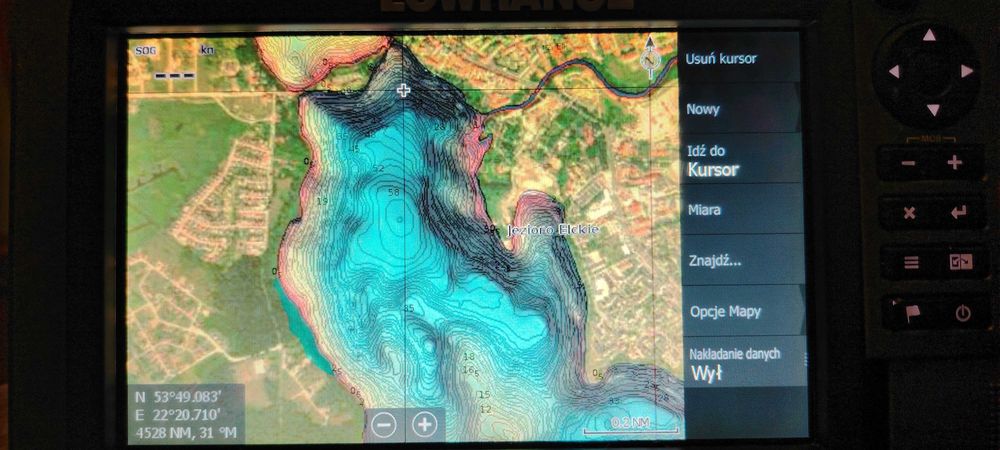 Mapa Navionics Platinum 644L Polska, Bałtyk, Skandynawia - cieniowana