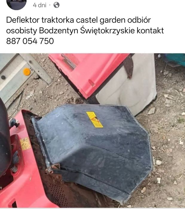 Kosiarka traktorek husqvarna MTD kosz kosisko silnik