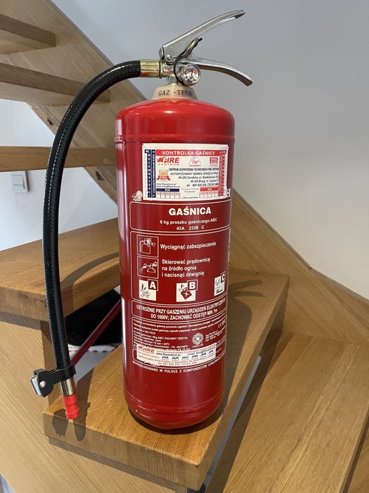 Gasnice 6 kg abc